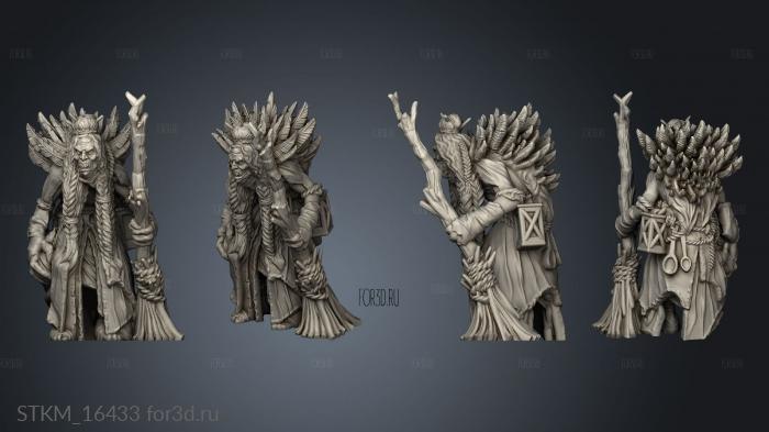 Baba Yaga stl model for CNC