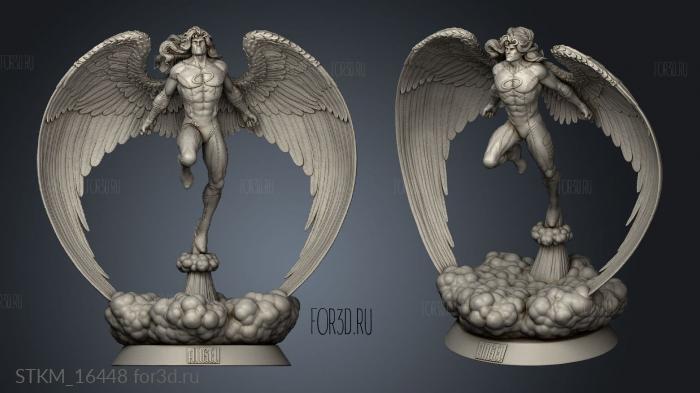 men Angel Xmen NSF FI Angellogo stl model for CNC