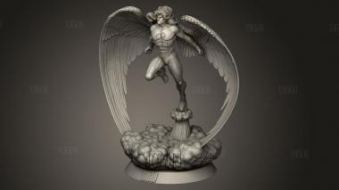 Мужчины Ангел Люди Икс НСФ ФИ Ангеллого 3d stl модель для ЧПУ