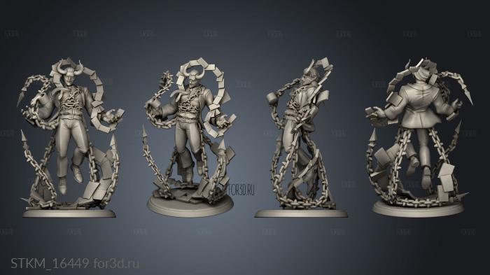 Udoroth the Devil Boss stl model for CNC