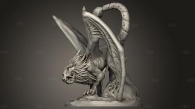 Немертвая Мантикора 3d stl модель для ЧПУ
