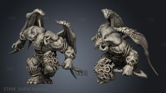 Tome Demons Outworld Crushers X stl model for CNC