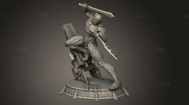 Скульптура Круглая 3d stl модель для ЧПУ