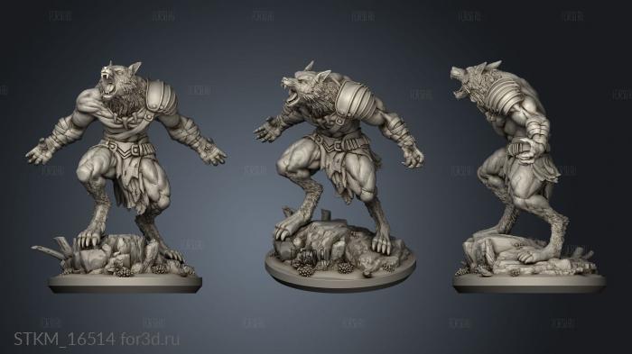 Vukodlak Fighters stl model for CNC