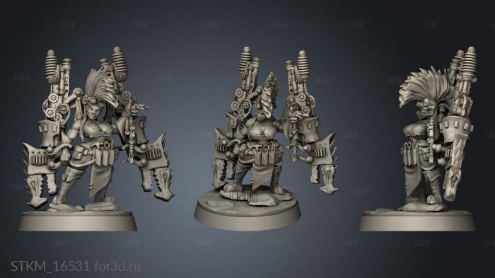 Dwarves Ark An Dar Heroes Yggil Grease Paw Mechanic stl model for CNC