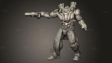 Водный Десантник 3d stl модель для ЧПУ