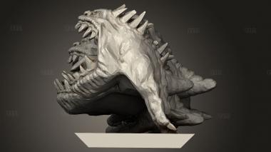 Закорючки орков и гоблинов 3d stl модель для ЧПУ