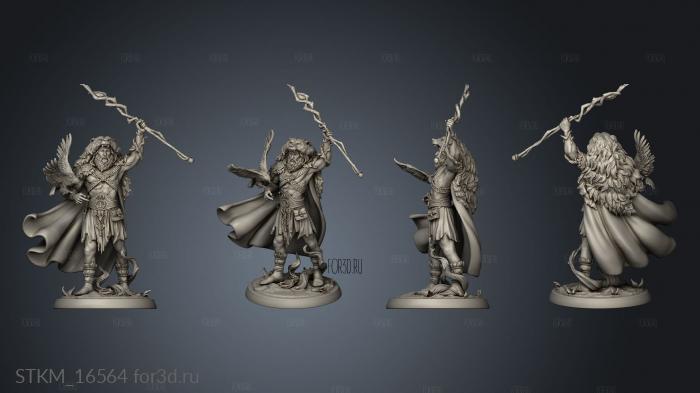 White Werewolf Tavern Rufinus stl model for CNC