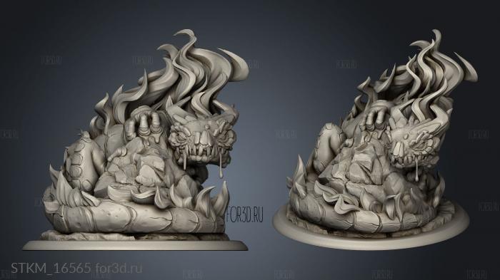 White Werewolf Tavern Sec Ann Salamander stl model for CNC