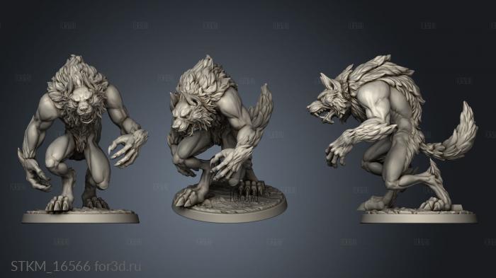 White werewolf tavern Werewolves Common stl model for CNC