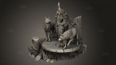Таверна Белый Оборотень 3d stl модель для ЧПУ