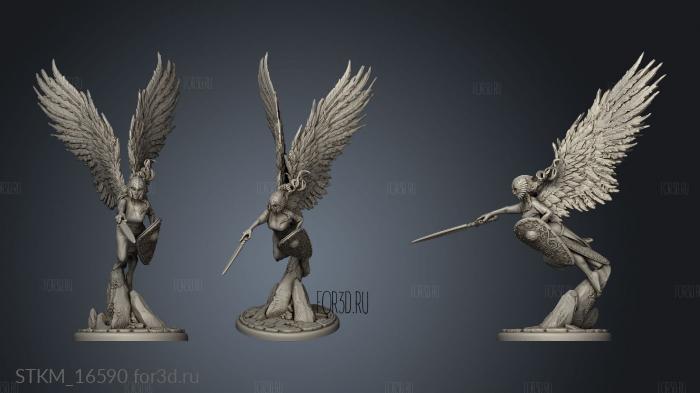 Winged Valkyrie valkyrie wing stl model for CNC