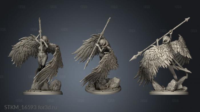 Winged Valkyries Odin Elite Forces Odins Valkyrie stl model for CNC