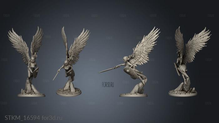 Winged Valkyries Odin Elite Forces Odins Valkyrie stl model for CNC