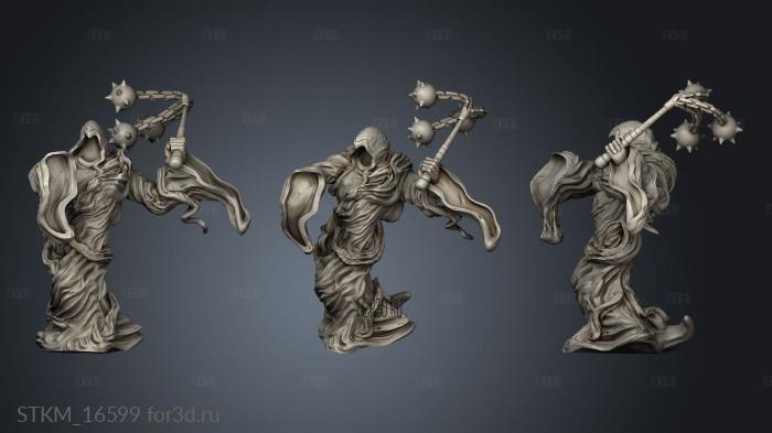 Wraith Mace stl model for CNC