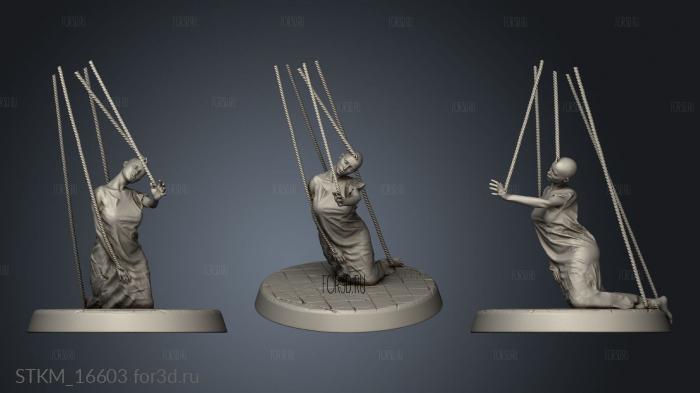 wisted Cae Jesters Twisted Jester Female stl model for CNC