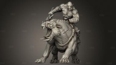 Волчьи Всадники,Волчий Всадник 3d stl модель для ЧПУ
