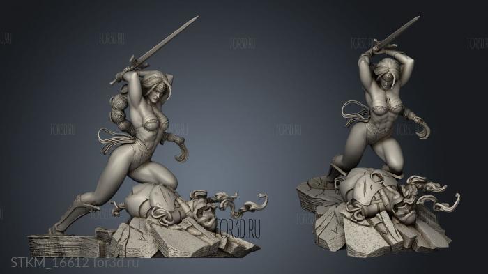 Wonder Woman Francis Quintero WW stl model for CNC