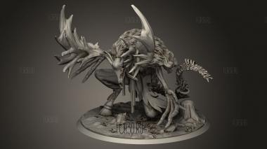 Мотылек-Мертвый Ходок 3d stl модель для ЧПУ