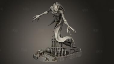 Шепчущий Страж Призрачных Королей 3d stl модель для ЧПУ