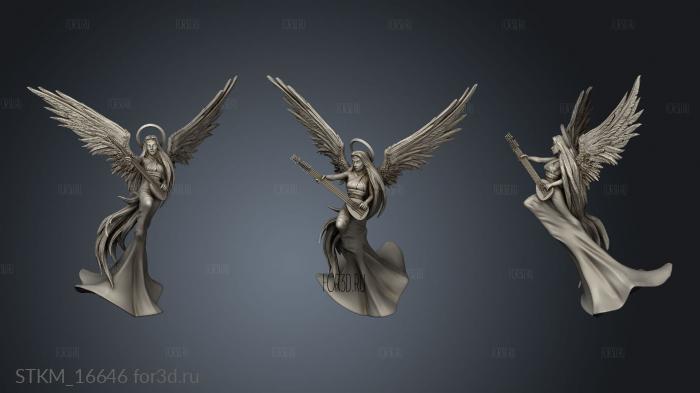 Xmas Christmas Adventurers Angel stl model for CNC