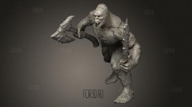 ЙЕТИ 3d stl модель для ЧПУ