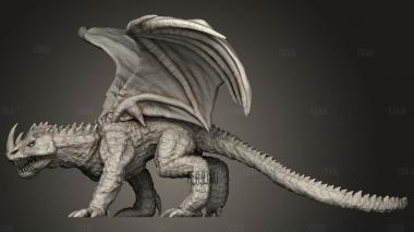 Твой Сосед Рыцарь Зеленый Дракон 3d stl модель для ЧПУ