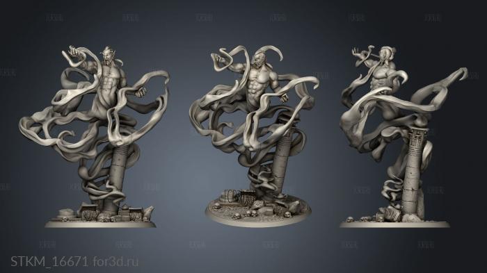 Zahid The Djinn stl model for CNC