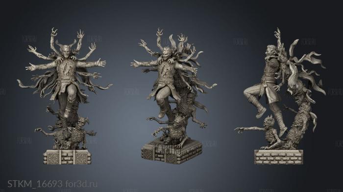 Zombie Strange Ghost level stl model for CNC