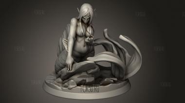 Сирена рауга 3d stl модель для ЧПУ