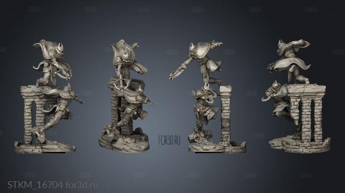 Shadowblades Male stl model for CNC