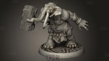 Олифанты Красного Хребта Хаат Маулер 3d stl модель для ЧПУ