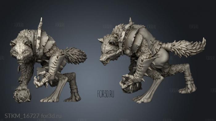 undead necro shambling Stars Werewolf STAR stl model for CNC