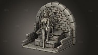 Задняя Стена орка Казанди 3d stl модель для ЧПУ
