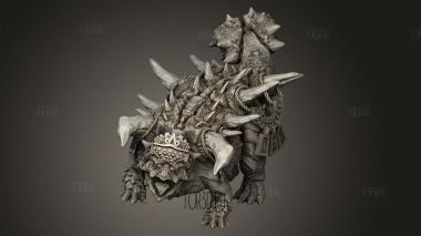Тироскопический разрез 3d stl модель для ЧПУ