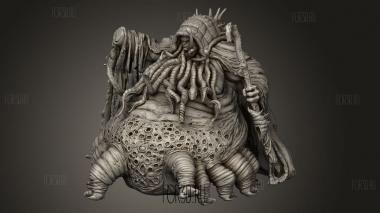 Верховный Жрец Бездны Гаррот 3d stl модель для ЧПУ
