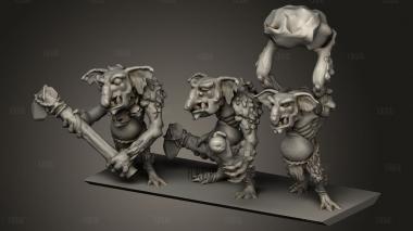Раздевание Троллей 3d stl модель для ЧПУ