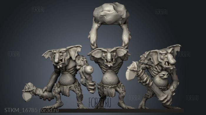 orcs and goblins Trolls Troll Strip stl model for CNC