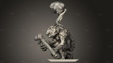 Раздевание Троллей 3d stl модель для ЧПУ