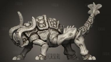 Ржавые Звери,Зверь 3d stl модель для ЧПУ