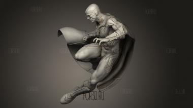 Скульптура Видения Номер Один 3d stl модель для ЧПУ