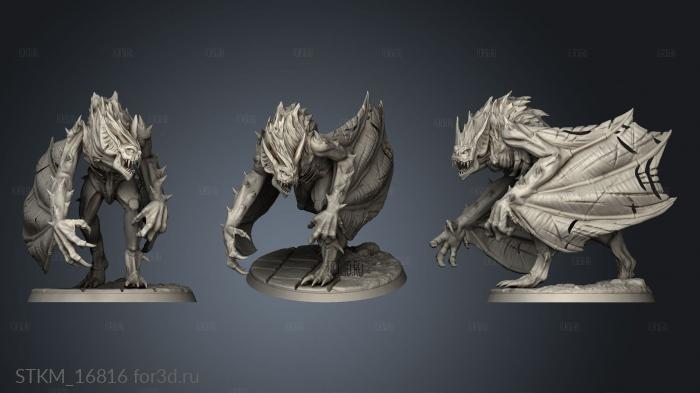 Sky Terrors Bloodfiend stl model for CNC