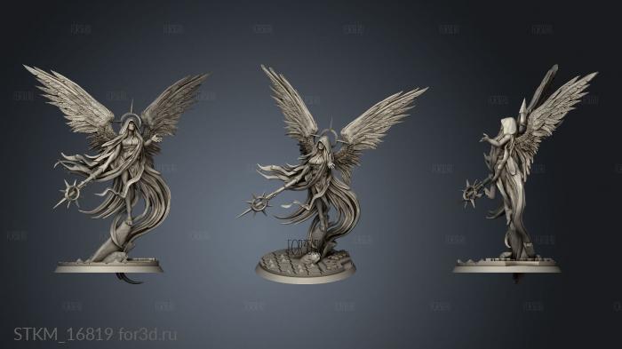 Uliria Divineress stl model for CNC