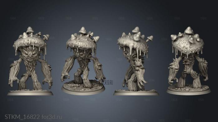 Zul Throat the King Spores Kingof stl model for CNC