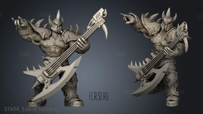 The Makers Cult ise Ogre rocker stl model for CNC