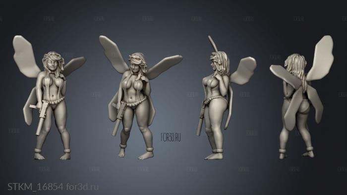 Wizards STRETCHGOALS eileen stl model for CNC