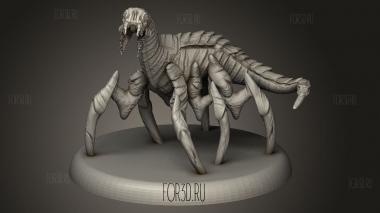 Насекомообразный Простой 3d stl модель для ЧПУ