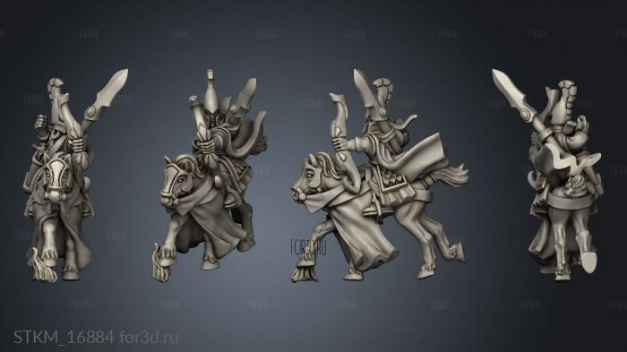 Elves Reavers light cav stl model for CNC