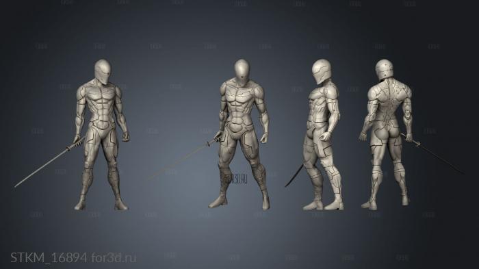 grayfox stl model for CNC