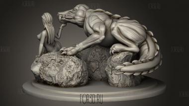 Космическая Принцесса NSFW 3d stl модель для ЧПУ